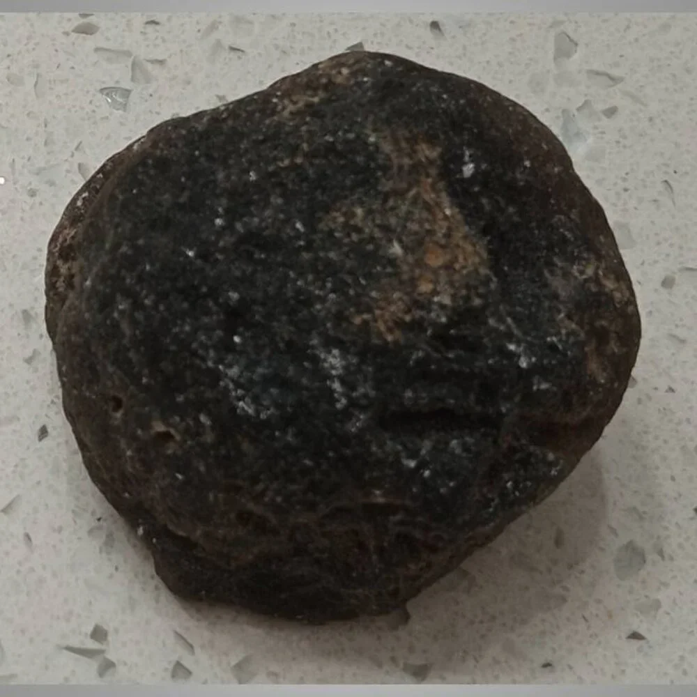 TEKTITE meteoritic glass from outer space!! meteor rock stone CHAKRA 03